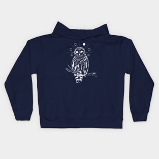 Moon Owl Kids Hoodie